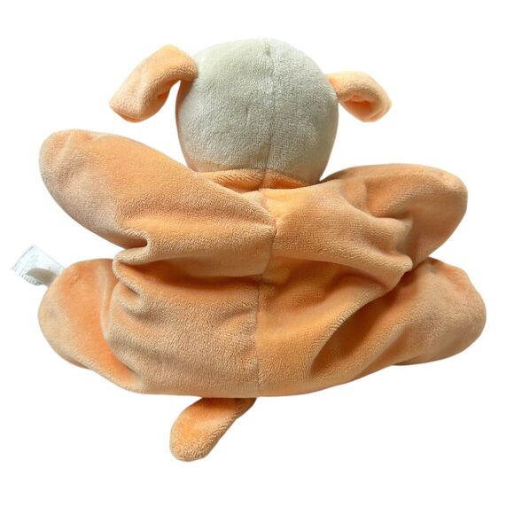 Gund La Collection Bebe Tangerine Dog Mini Cozy Plush Baby Lovey Blanket - Picture 7 of 9